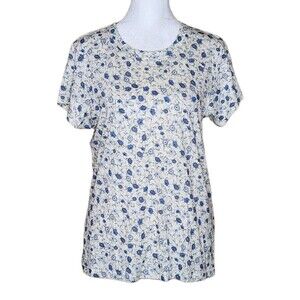 Rag & Bone Core T-Shirt Poppy Floral Print Women's Medium NWT Cottagecore